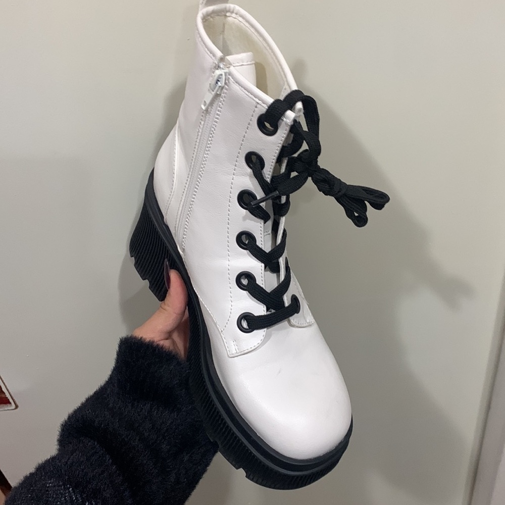 white booties